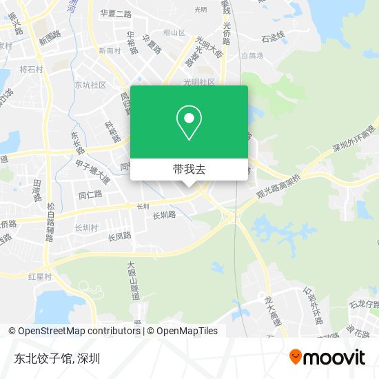 东北饺子馆地图