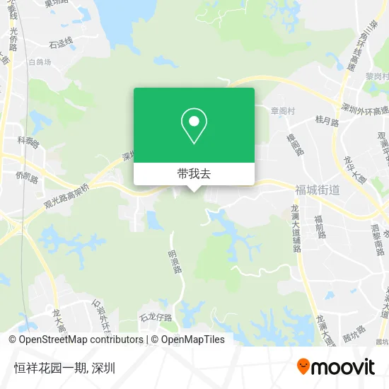 恒祥花园一期地图