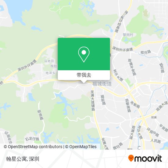 翰星公寓地图