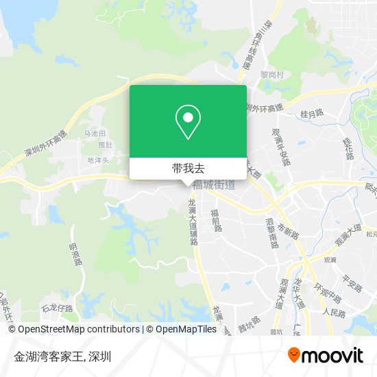金湖湾客家王地图