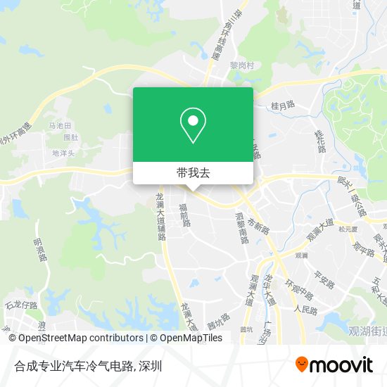 合成专业汽车冷气电路地图