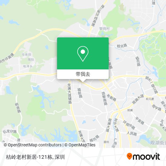 桔岭老村新居-121栋地图