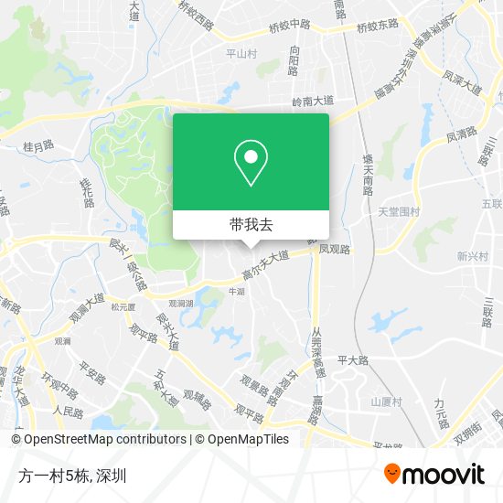 方一村5栋地图