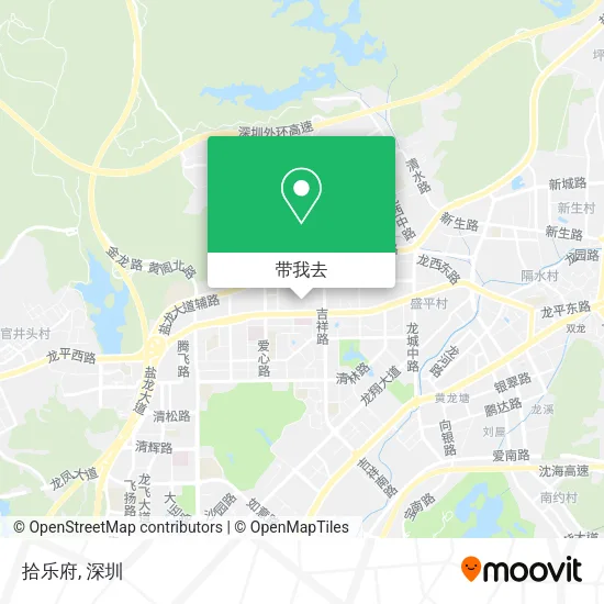 拾乐府地图