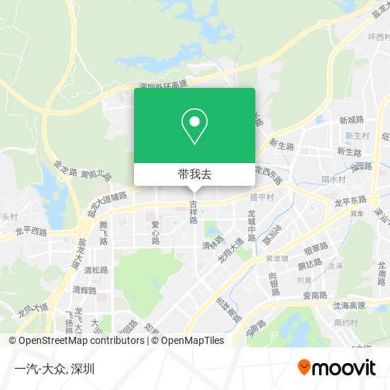 一汽-大众地图