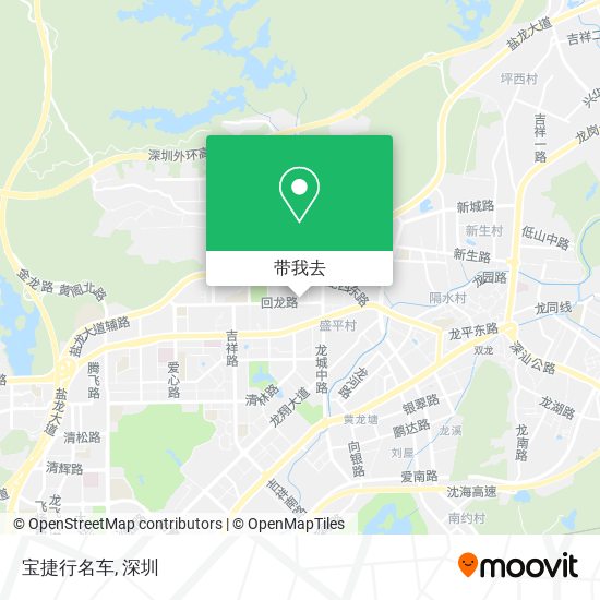 宝捷行名车地图