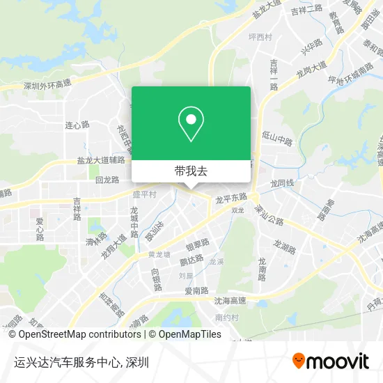 运兴达汽车服务中心地图