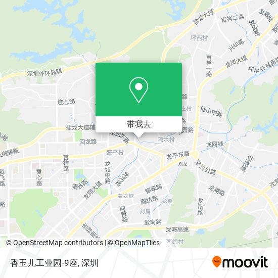 香玉儿工业园-9座地图