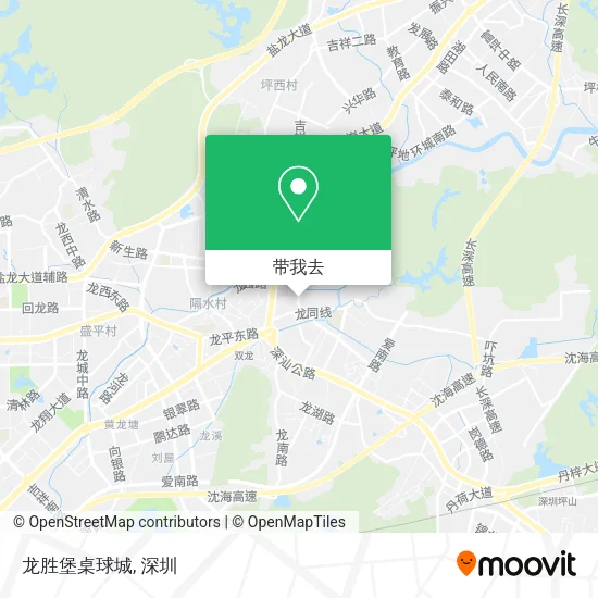 龙胜堡桌球城地图