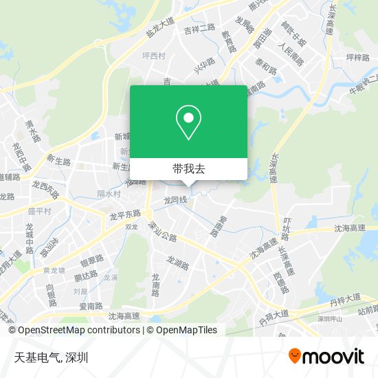 天基电气地图