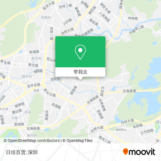 日佳百货地图