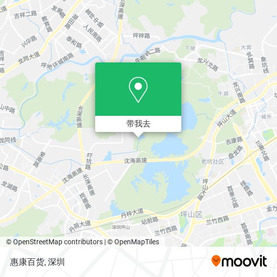 惠康百货地图