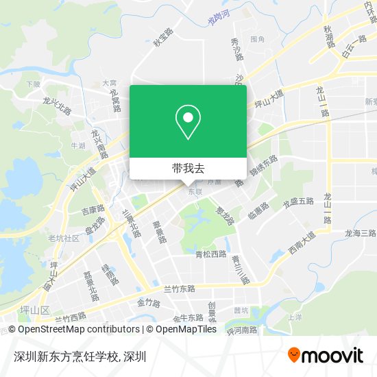 深圳新东方烹饪学校地图