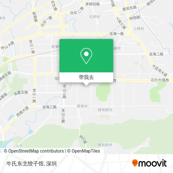 牛氏东北饺子馆地图