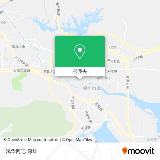 鸿华网吧地图