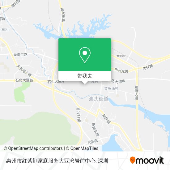 惠州市红紫荆家庭服务大亚湾岩前中心地图