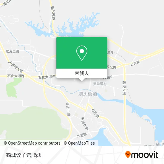 鹤城饺子馆地图