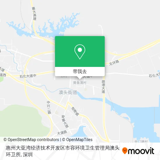 惠州大亚湾经济技术开发区市容环境卫生管理局澳头环卫所地图