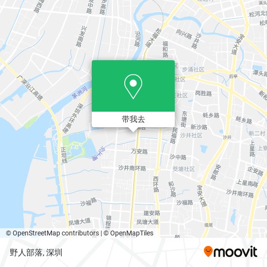 野人部落地图