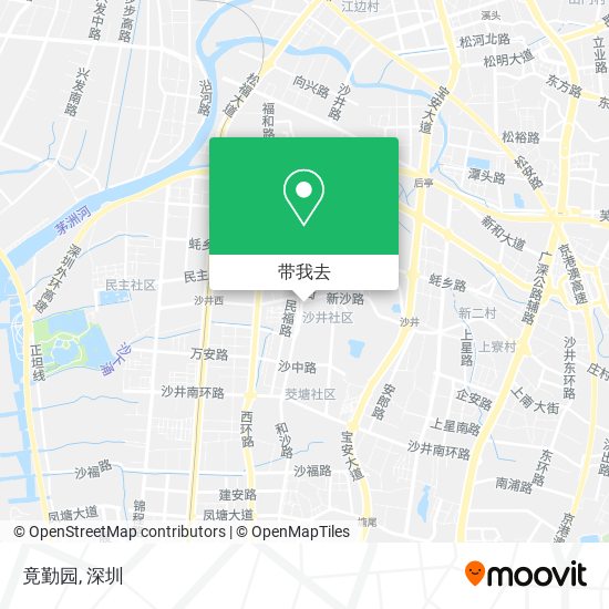 竟勤园地图