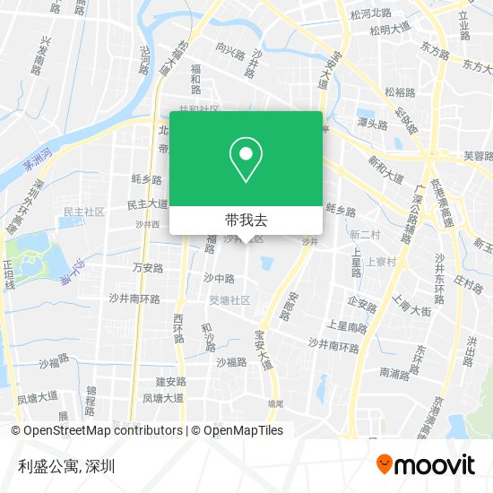 利盛公寓地图
