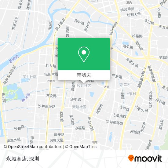 永城商店地图