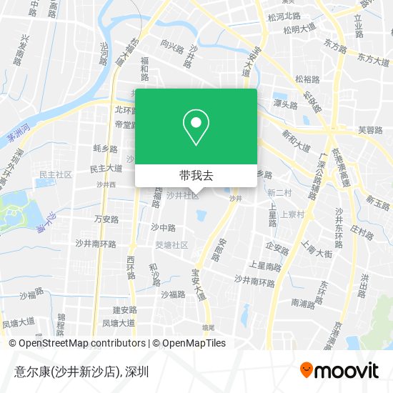 意尔康(沙井新沙店)地图