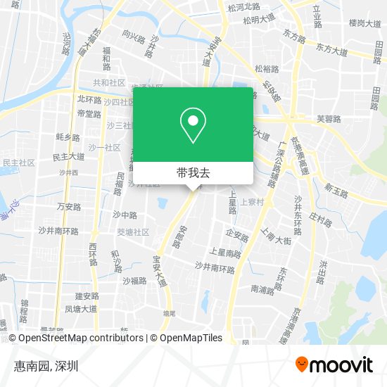 惠南园地图