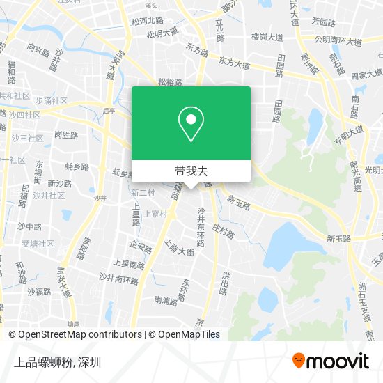 上品螺蛳粉地图