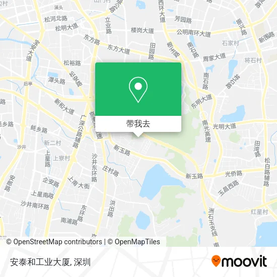 安泰和工业大厦地图