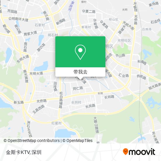 金斯卡KTV地图