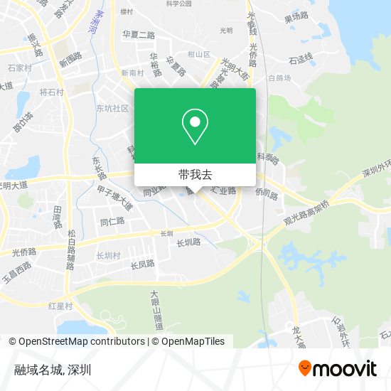 融域名城地图