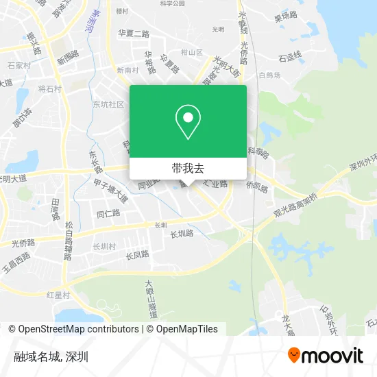 融域名城地图
