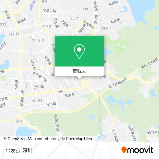 出发点地图