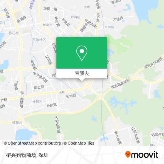 榕兴购物商场地图