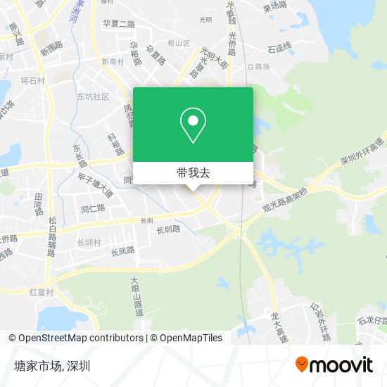 塘家市场地图