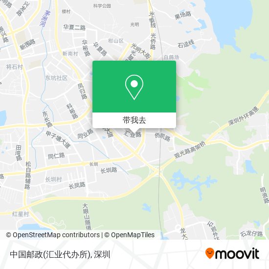 中国邮政(汇业代办所)地图