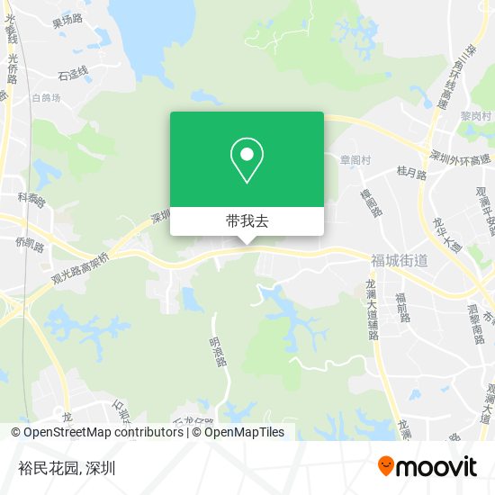 裕民花园地图