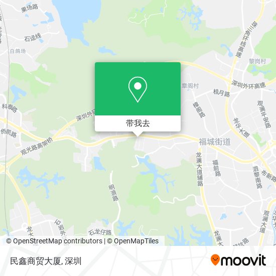 民鑫商贸大厦地图