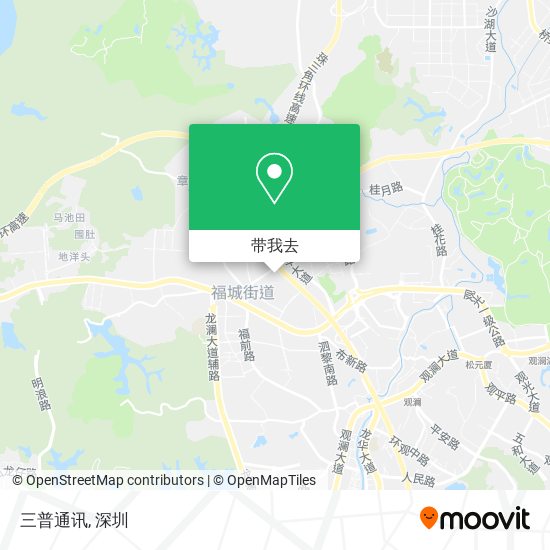 三普通讯地图