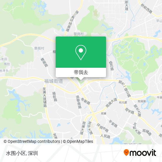 水围小区地图