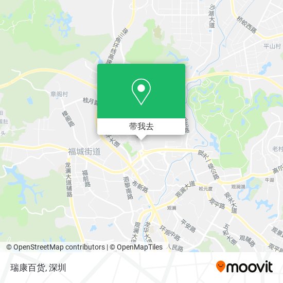 瑞康百货地图