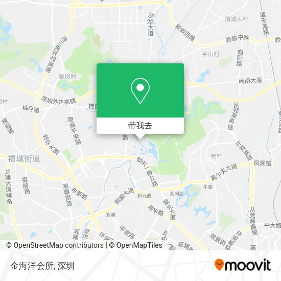 金海洋会所地图