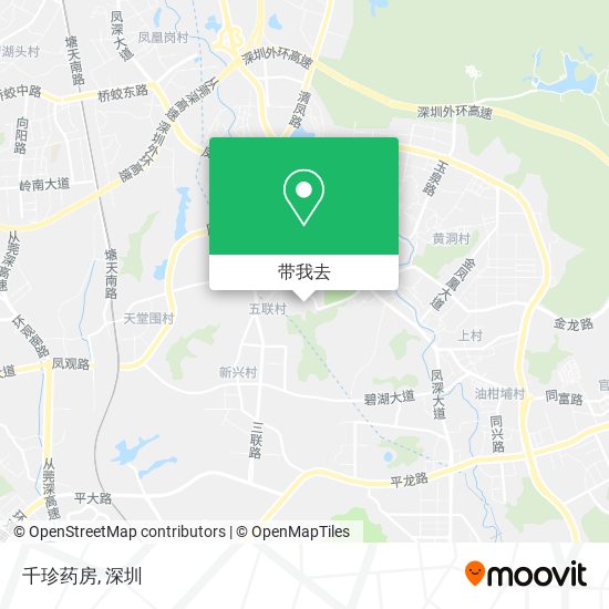 千珍药房地图