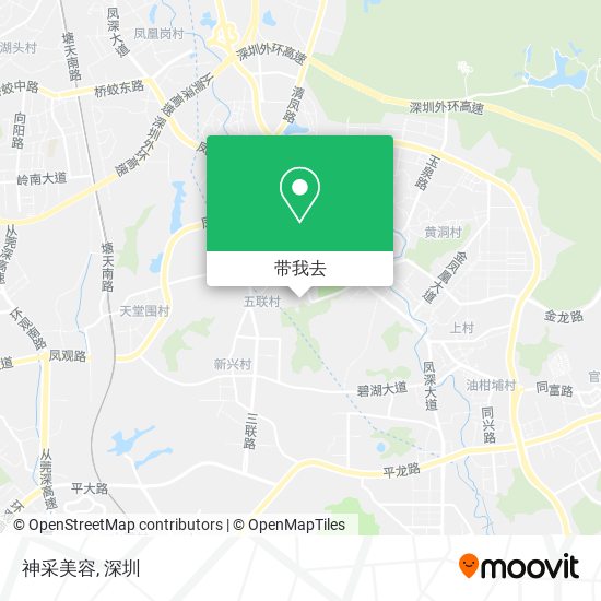 神采美容地图