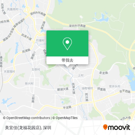 美宜佳(龙福花园店)地图