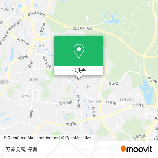 万豪公寓地图