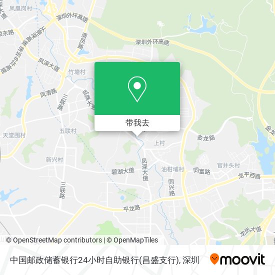 中国邮政储蓄银行24小时自助银行(昌盛支行)地图