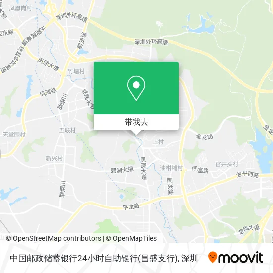 中国邮政储蓄银行24小时自助银行(昌盛支行)地图