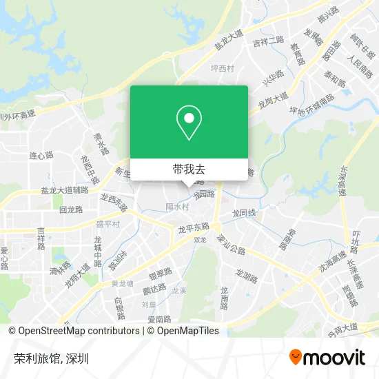 荣利旅馆地图